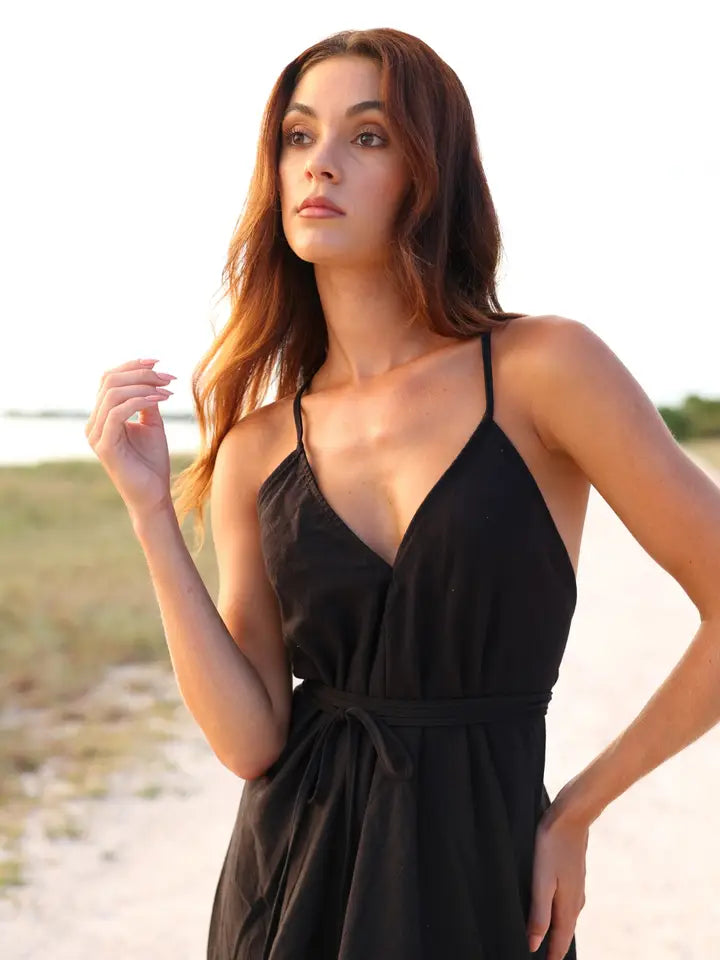 Sage Maxi Dress - Black