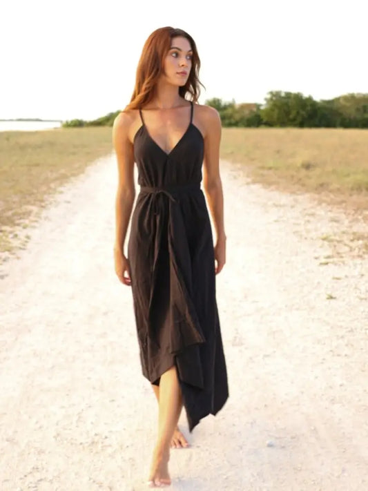 Sage Maxi Dress - Black