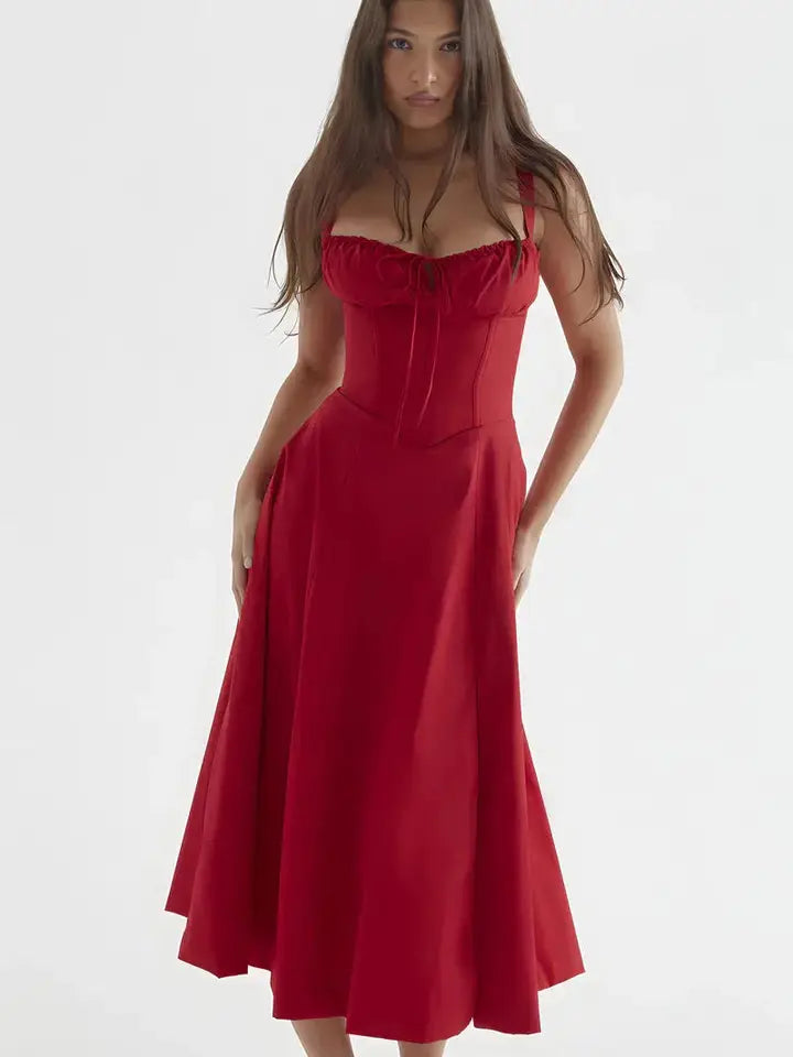 Sexy bandeau dress