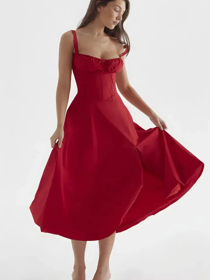 Sexy bandeau dress